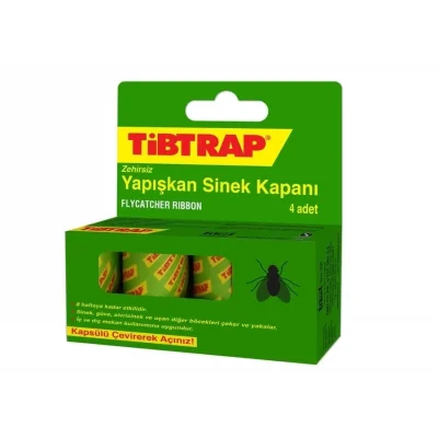 BUĞZ Tibtrap Yapışkan Sinek Kapanı 4 Lü