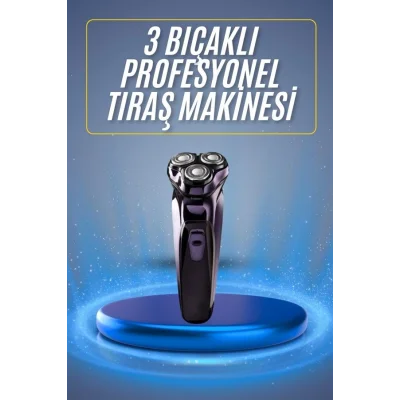 BUĞZ Tıraş Makinesi Hassas Ciltlere Özel Döner Başlıklı Pürüzsüz Görünüm - Lisinya