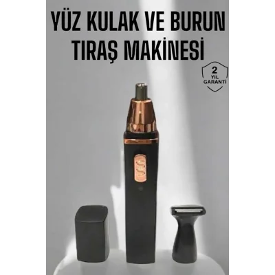 BUĞZ Tıraş Makinesi Kulak Burun ve Yüz Temizleyici Şarjlı Mini - Lisinya