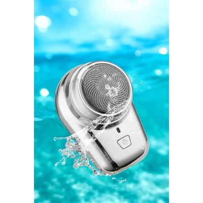  Tıraş Makinesi Mini Sıfır Sakal Yanak Tıraş Makinesi USB Şarjlı