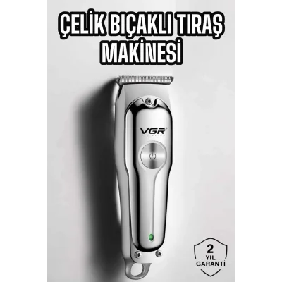  Tıraş Makinesi Profesyonel Tasarım Paslanmaz Çelik Bıçaklı