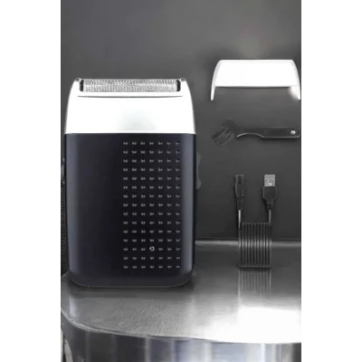 BUĞZ tıraş makinesi Sinek Kaydı Paslanmaz Çelik Taşınabilir Şarjlı - BUĞZ