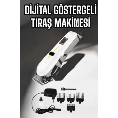 BUĞZ Tıraş Makinesi Uzun Ömürlü Batarya, Keskin Bıçaklar ve Profesyonel - BUĞZ