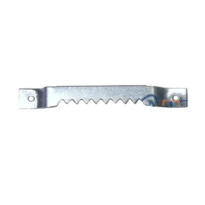 BUĞZ Tırtıklı Timsah Ağız Çerçeve Askı - Büyük, Çinko, 8x57mm, 1 Adet