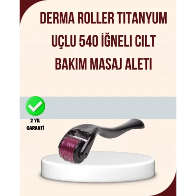  Titanyum Mikro İğneli Dermaroller 0.5 mm Kırışıklık ve Leke Karşıtı