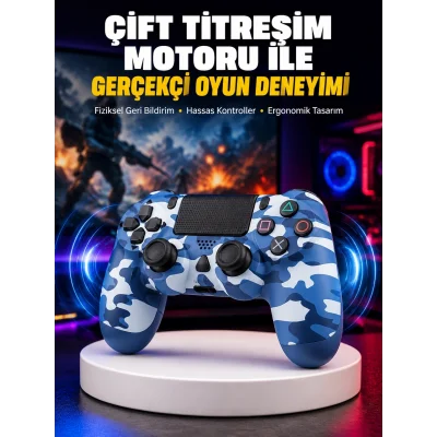 BUĞZ Titreşim Motorlu Oyun Kolu – Gerçekçi Geri Bildirim ve Etkileşim