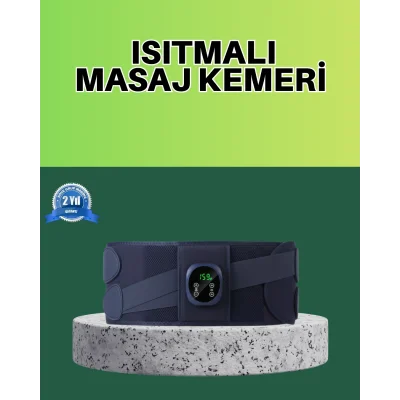 BUĞZ Titreşimli Masajlı Bel Kemeri Sessiz Çalışma 100 cm Bel Uyumlu