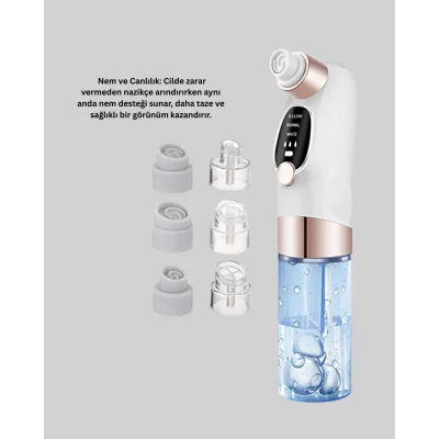 BUĞZ Titreşimli Elektrikli Gözenek Açıcı – Siyah Nokta ve Yağ Arındırıcı - BUĞZ