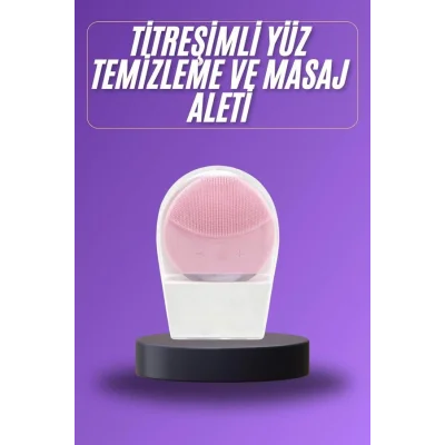 BUĞZ Titreşimli Yüz Masaj Aleti Titreşimli Makyaj Temizleme Cihazı - BUĞZ
