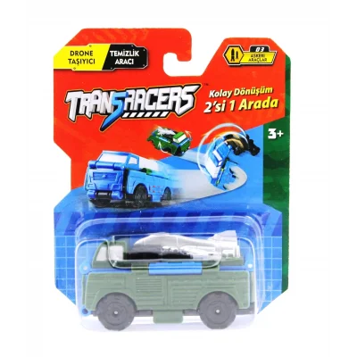  Transracers Dönüşen Araçlar Askeri Araçlar Drone / Temizlik Aracı