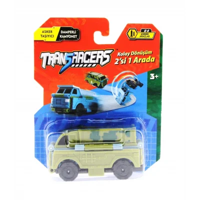  Transracers Dönüşen Araçlar Askeri Araçlar Taşıyıcı / Kamyonet