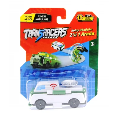  Transracers Dönüşen Araçlar Askeri Araçlar Yayın Aracı / Ambulans