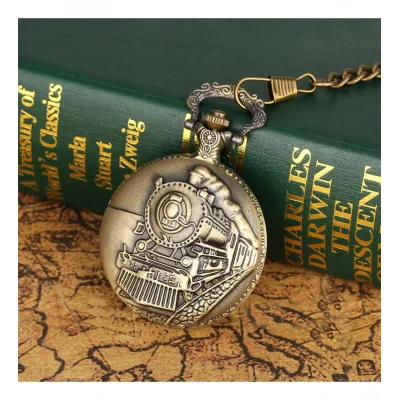 BUĞZ Tren Temalı Köstekli Saat