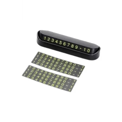  Tüm Araçlara Uyumlu Araç Içi Park Numaratör Oto Araç Numaratör