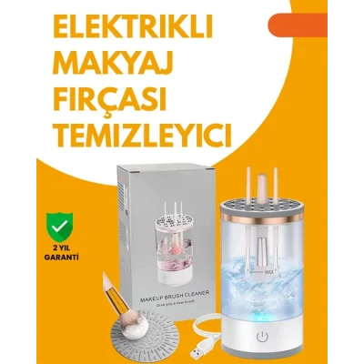 BUĞZ Tüm Makyaj Fırçalarıyla Uyumlu Derin Temizlik Makinesi