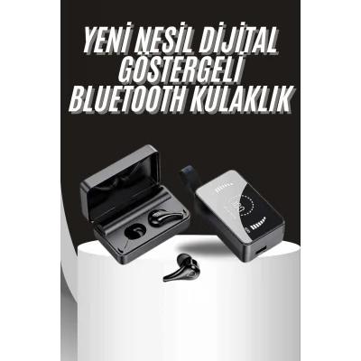  TWS Bluetooth Kulaklık Aynalı Kulaklık Dijital Göstergeli Dokunmatik Kontrol
