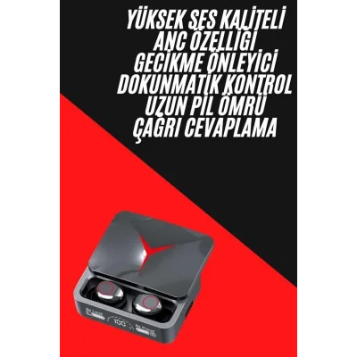  Tws Powerbank Kutulu Dijital Göstergeli Bluetooth Kulaklık Kablosuz Kulakiçi Kulaklık