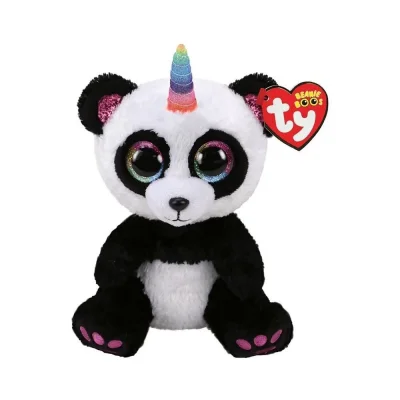  TY Beanie Boos Boynuzlu Panda-Paris 15 cm