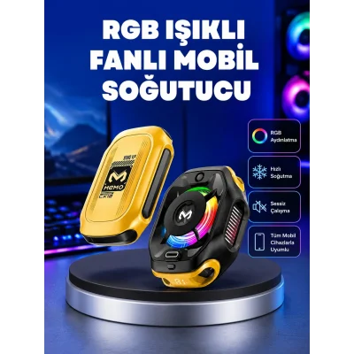 BUĞZ Type-C Girişli AI Modlu Yüksek Performanslı Telefon Soğutucu Yeni Nesil
