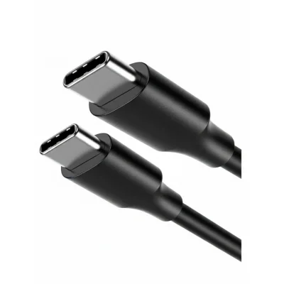 BUĞZ Type-C to Type-C Hızlı Şarj Kablosu 1 Metre Dayanıklı Yüksek Performanslı Enerji Aktarımı