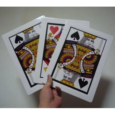 BUĞZ Üç Kart Monte Sihirbazlık Oyunu  Basit Etkileyici sihirbazlık oyunu 0040- 3 Kart Fiyatı