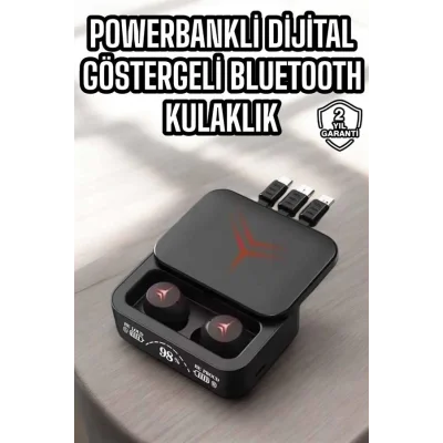 BUĞZ Ucuz ve Kaliteli Bluetooth Kulaklık TWS Çoklu Şarj Girişi Yüksek Ses Kaliteli - BUĞZ