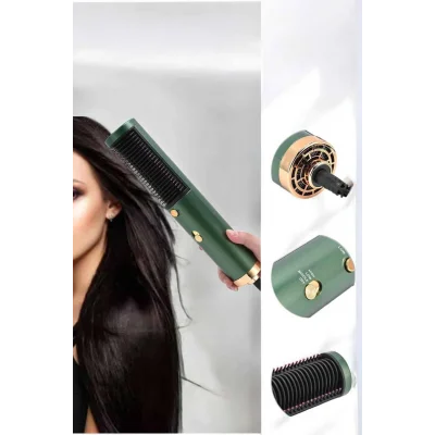 BUĞZ Üflemeli Fön Tarak Düzleştirici Seramik Kaplama Elektriklenme Karşıtı - BUĞZ