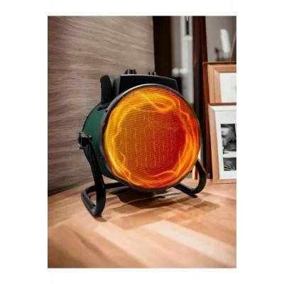 BUĞZ Ultra Güçlü 3000 Watt Taşınabilir Elektrikli Portatif Isıtıcı Soba Sıcak Hava Üfleyen Fan Radyatör - Lisinya