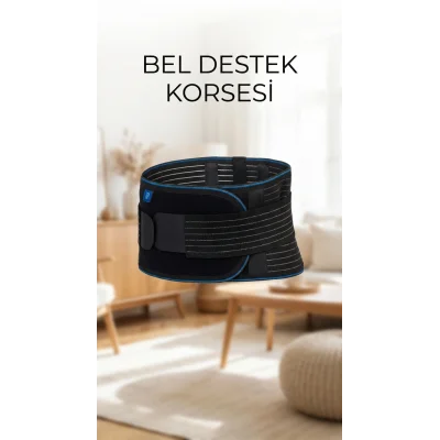 BUĞZ Unisex Ayarlanabilir Nefes Alabilir Ortopedik Bel Destekli Çalışma Korsesi