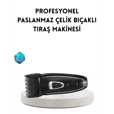 BUĞZ Unisex Şarjlı Saç ve Sakal Kesme Makinesi – Sessiz Motor, 1–12 mm Ayarlanabilir Başlık