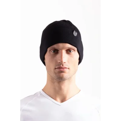 OIL COMPANY BUĞZ Unisex Siyah Polar Katmanlı Rüzgar Geçirmez Balıkçı Kayakçı Kışlık  Bere