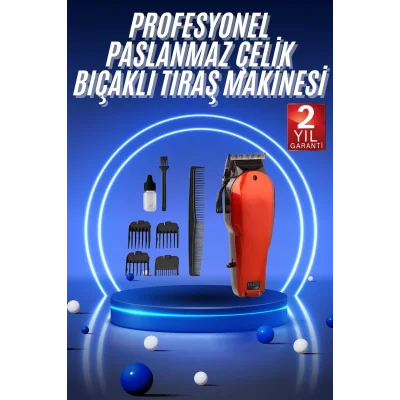 BUĞZ Unısex Tıraş Makinesi Lazer Öncesi Kısaltma Paslanmaz Çelik