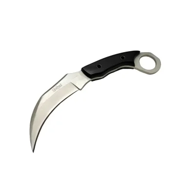 BUĞZ Eco Lounge United Claw Cutter Karambit UK 1 Siyah Outdoor Bıçak 17cm - Kılıflı, Plastik Sap