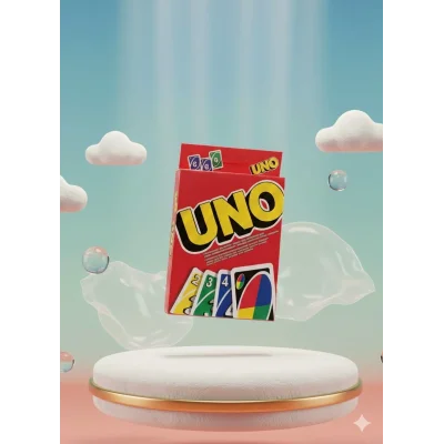 BUĞZ UNO Uno Kartlar, Renk ve Sayı Eşleştirmeli Klasik Kart Oyunu, Mattel Games