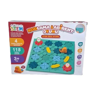 BUĞZ URT045-001 KODLAMA LABİRENT OYUNU STEM ZEKA