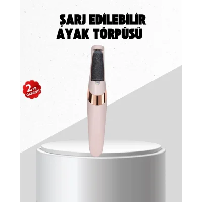 BUĞZ USB Şarjlı Ayak Törpüsü Nasır Temizleyici Elektrikli