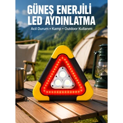 BUĞZ USB Şarjlı Çok Modlu Acil Durum Feneri  Yeni Nesil