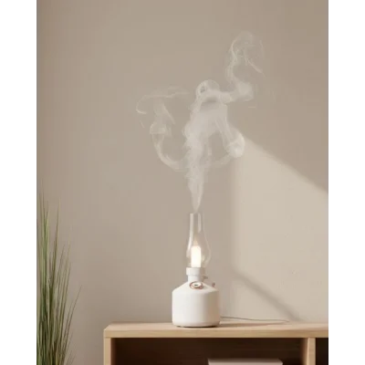 BUĞZ USB Şarjlı Gaz Lambası Modeli Nano Mist Aromaterapi Nemlendirici 280 ml