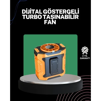  USB Şarjlı Kompakt El ve Boyun Fanı Çok Fonksiyonlu