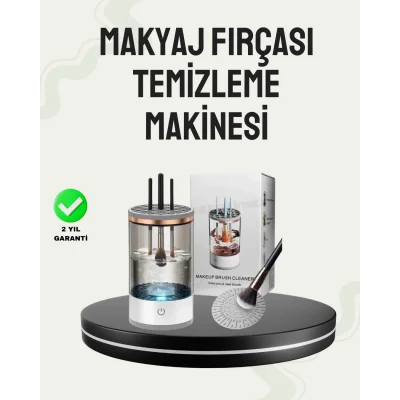 BUĞZ USB Şarjlı Kompakt Makyaj Fırçası Temizleme Makinesi