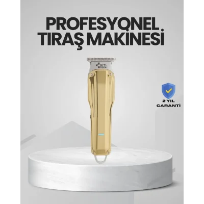 BUĞZ USB Şarjlı Saç Sakal Kesme Makinesi Hassas Detay Kesim İçin