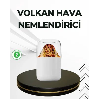 BUĞZ USB Şarjlı Volkanik Tasarımlı Buhar Makinesi