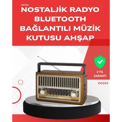  USB ve Hafıza Kart Girişli Radyo Hoparlör