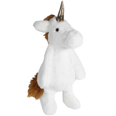  Uyku Arkadaşı Peluş Unicorn Beyaz 50 cm