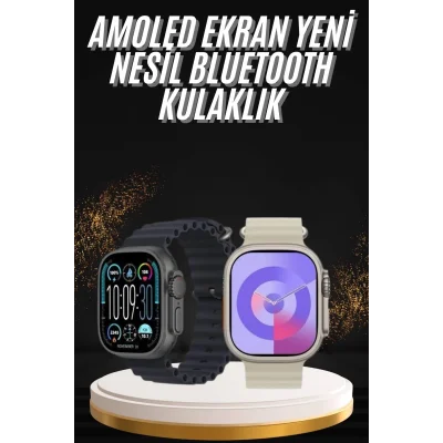  Uyku ve Sağlık Takibi Yapabilen GPS Uyumlu Plastik Kordonlu Akıllı Saat