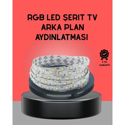 BUĞZ Uzaktan Kumandalı LED TV Arka Işık Şeridi