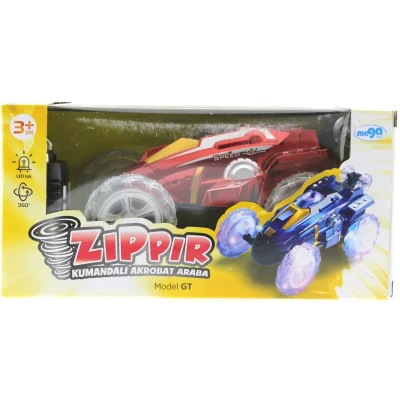  Uzaktan Kumandalı Takla Atan Kırmızı Zıppır Araba