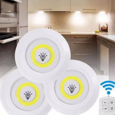 BUĞZ Uzaktan Kumandalı Yapışkanlı Led Spot Lamba Wt-364