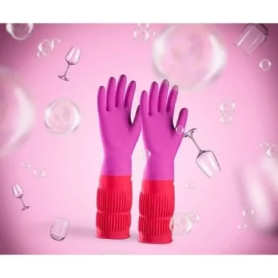  Uzun Konç Bulaşık Eldiveni M Beden