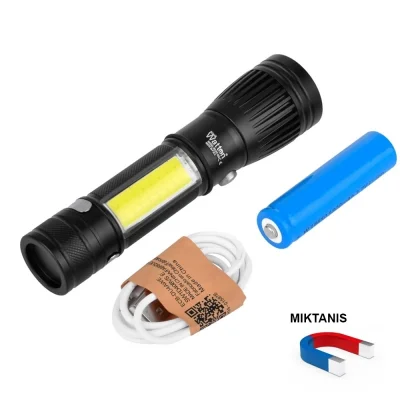 BUĞZ Uzun Menzilli El Feneri Mıknatıslı  Wt-602